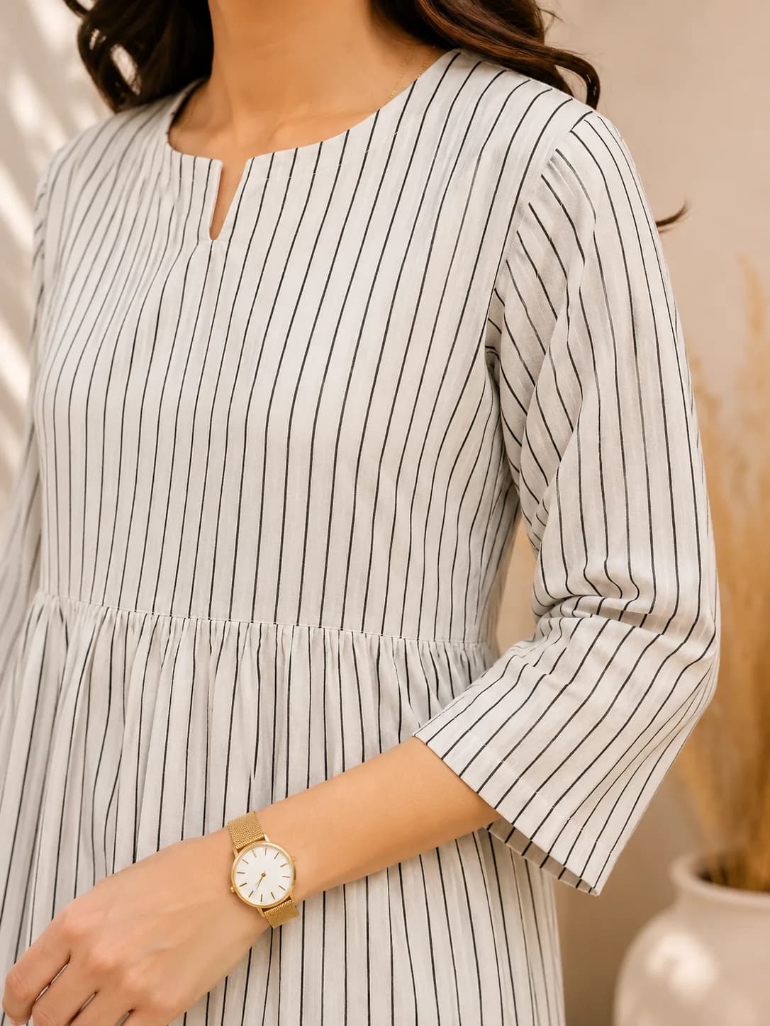 White Embroidered Top — view 4