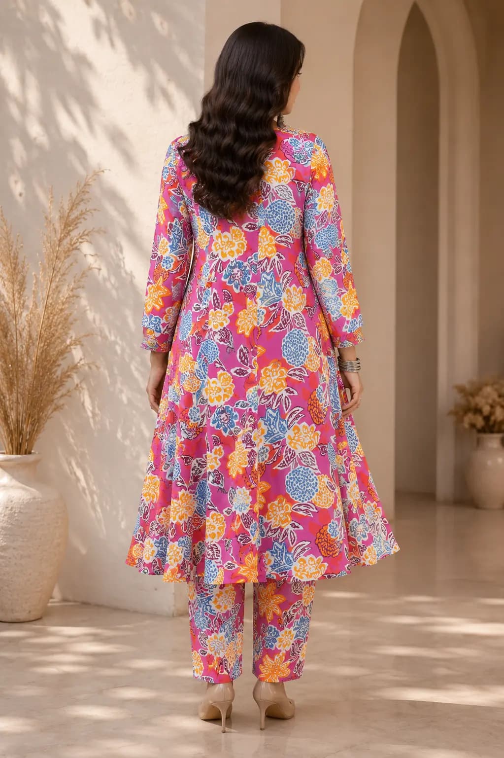 Pink Floral Co-ord Set