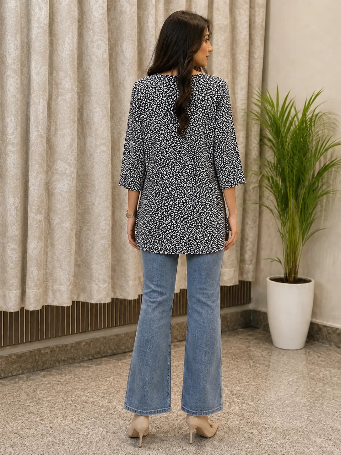 Printed Long Kurti